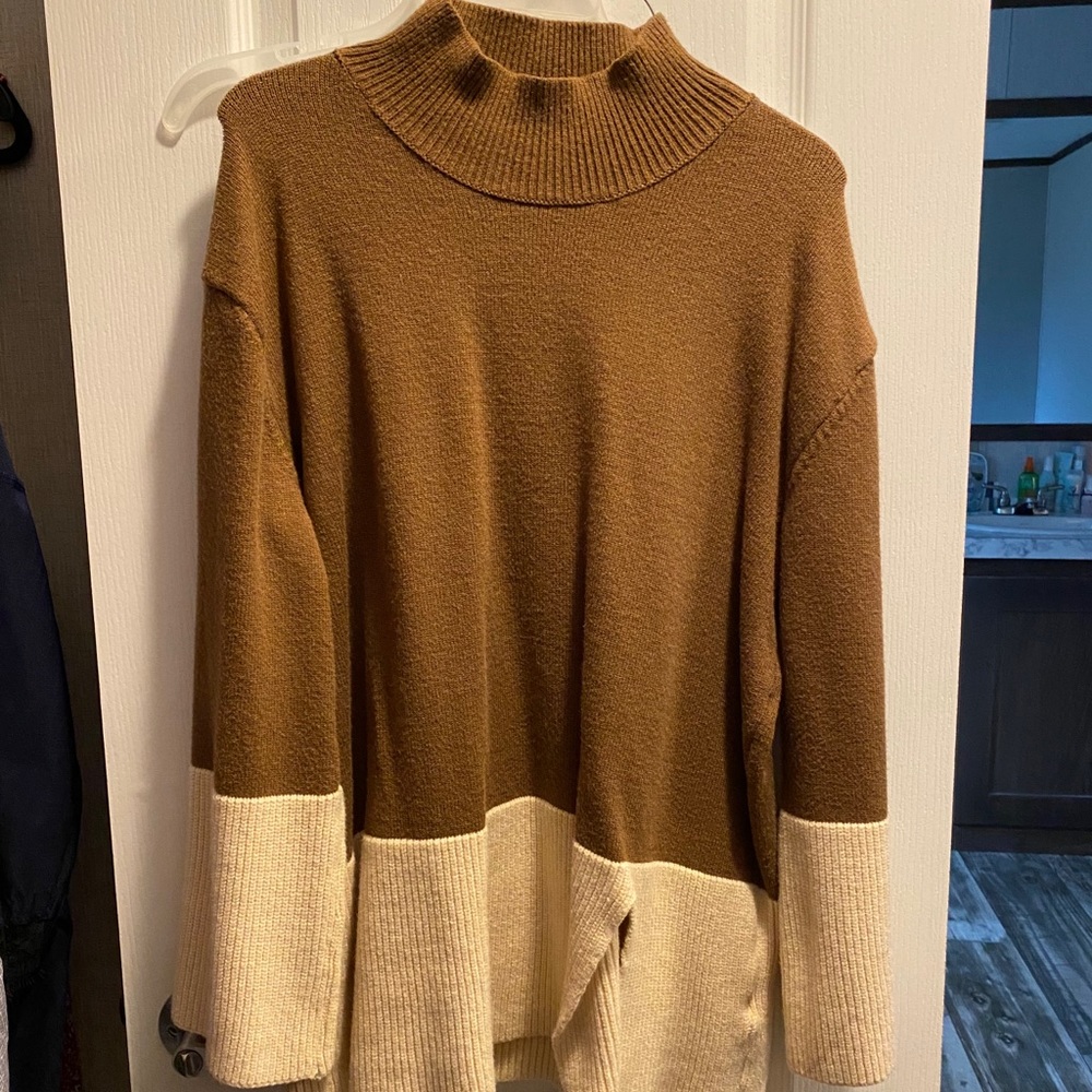 Mock neck sweater